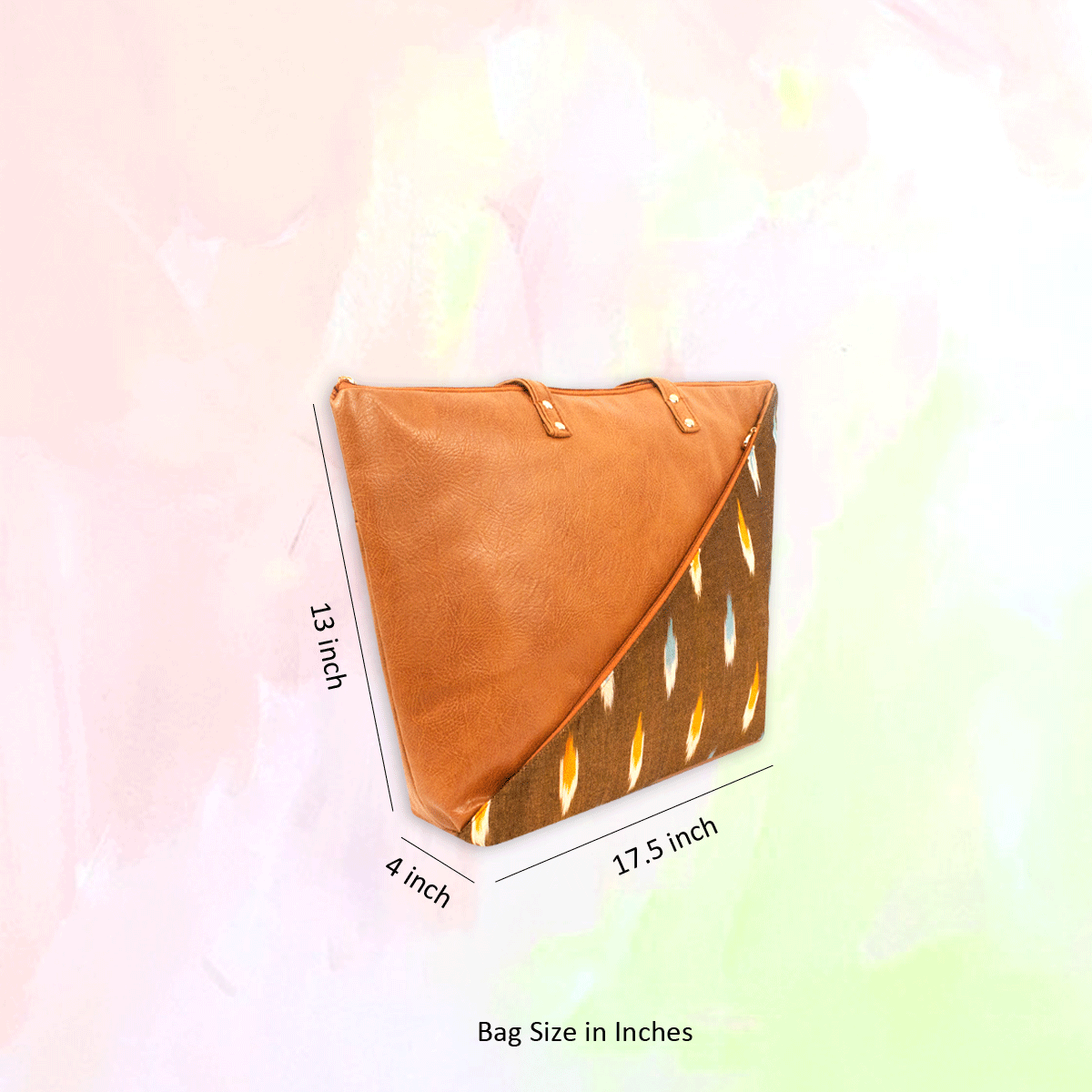 Mad Mustard Ikat Office Bag