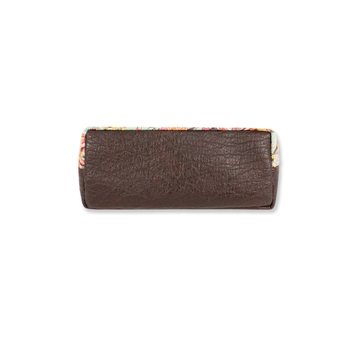 Mint Floral Block Printed Pouch