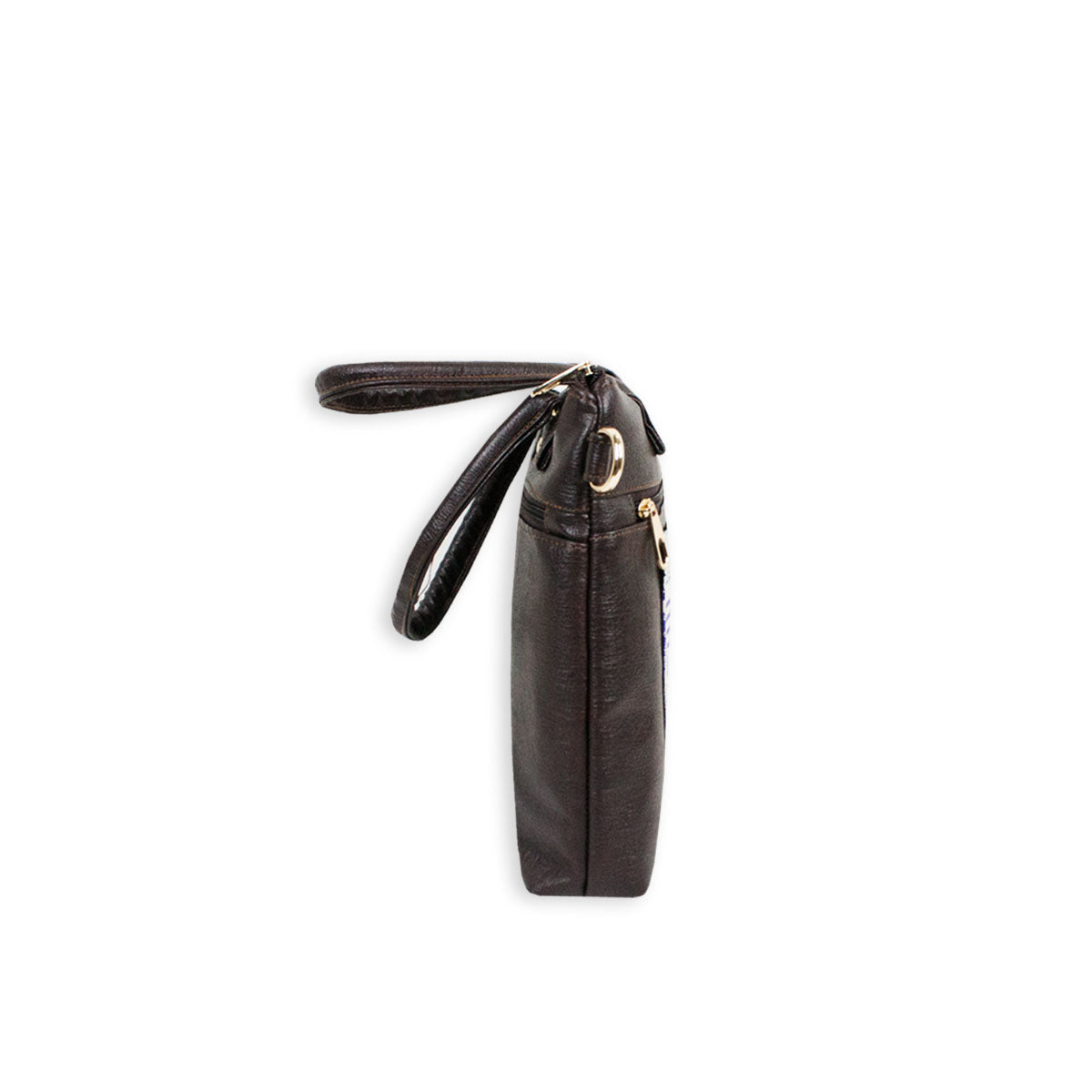 Block-Printed Puzzle Handbag with Sling