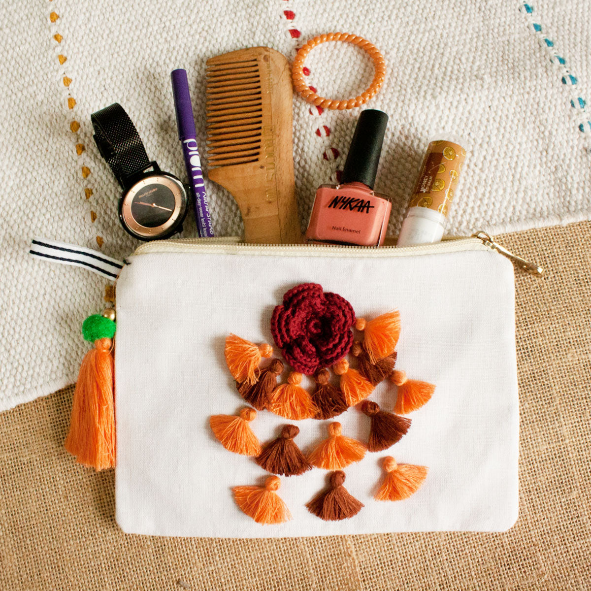 Peachy Life Multi-purpose Pouch