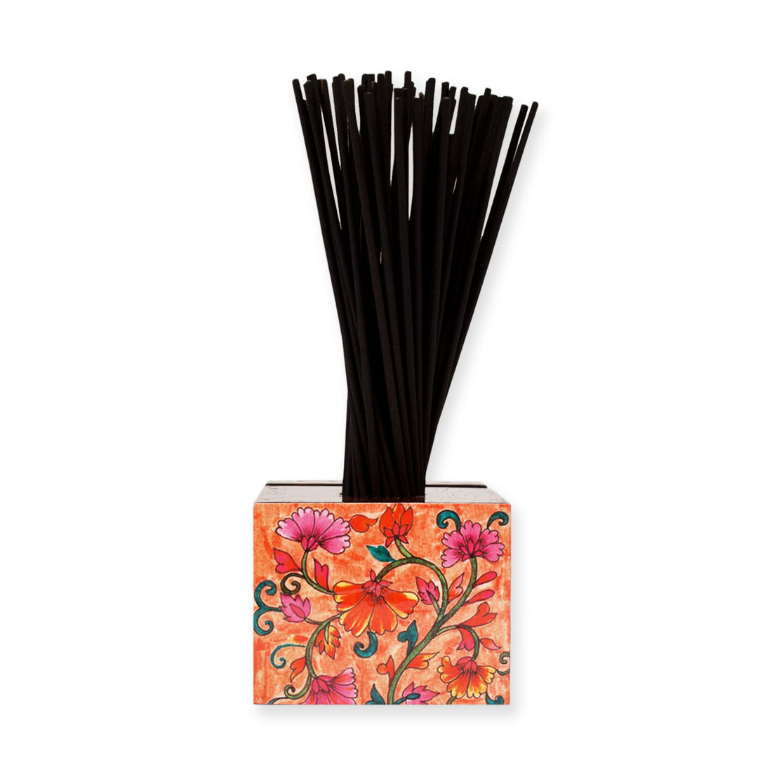 Pink Floral Agarbatti Stand and Storage Box
