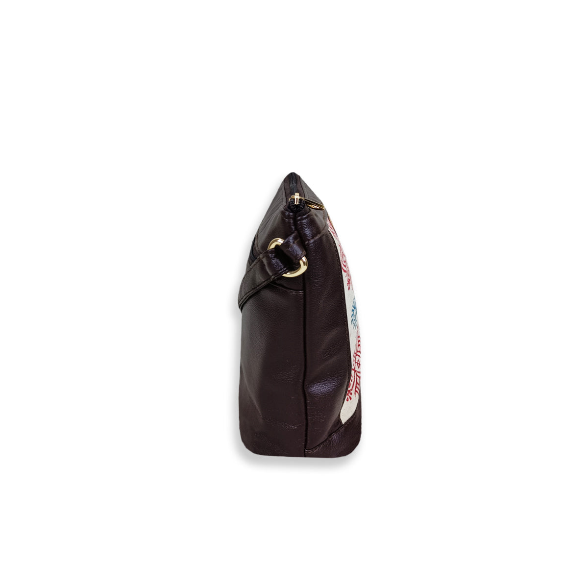 Rangoli Block-Printed Bucket Sling Bag