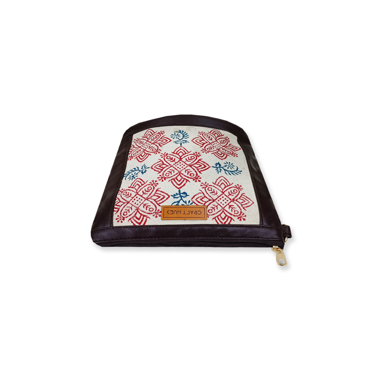 Rangoli Block-Printed Bucket Sling Bag