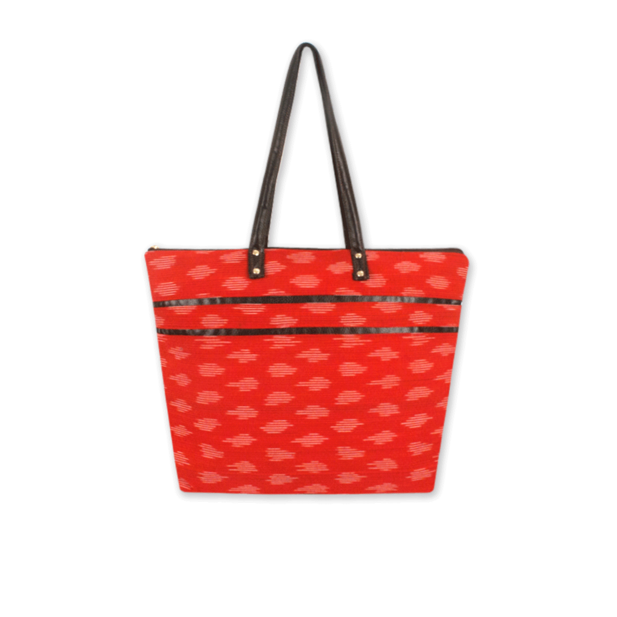 Royal Red Ikat Office Bag