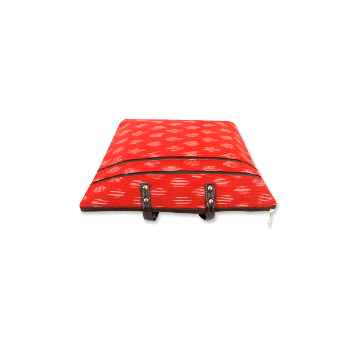 Royal Red Ikat Office Bag