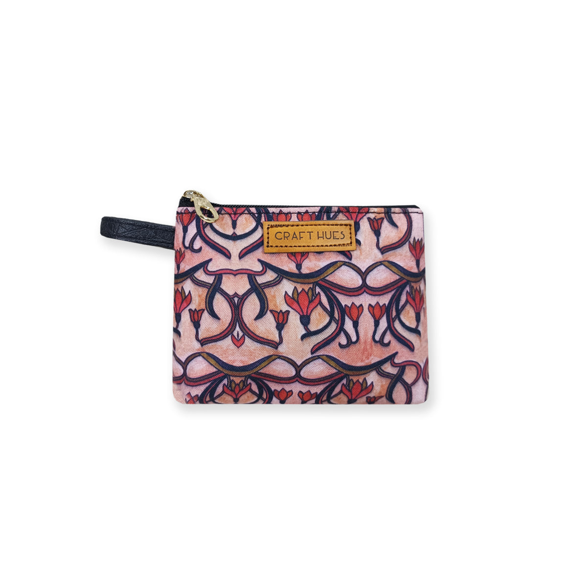 Red Tulip Art Nouveau Multi-purpose Pouch
