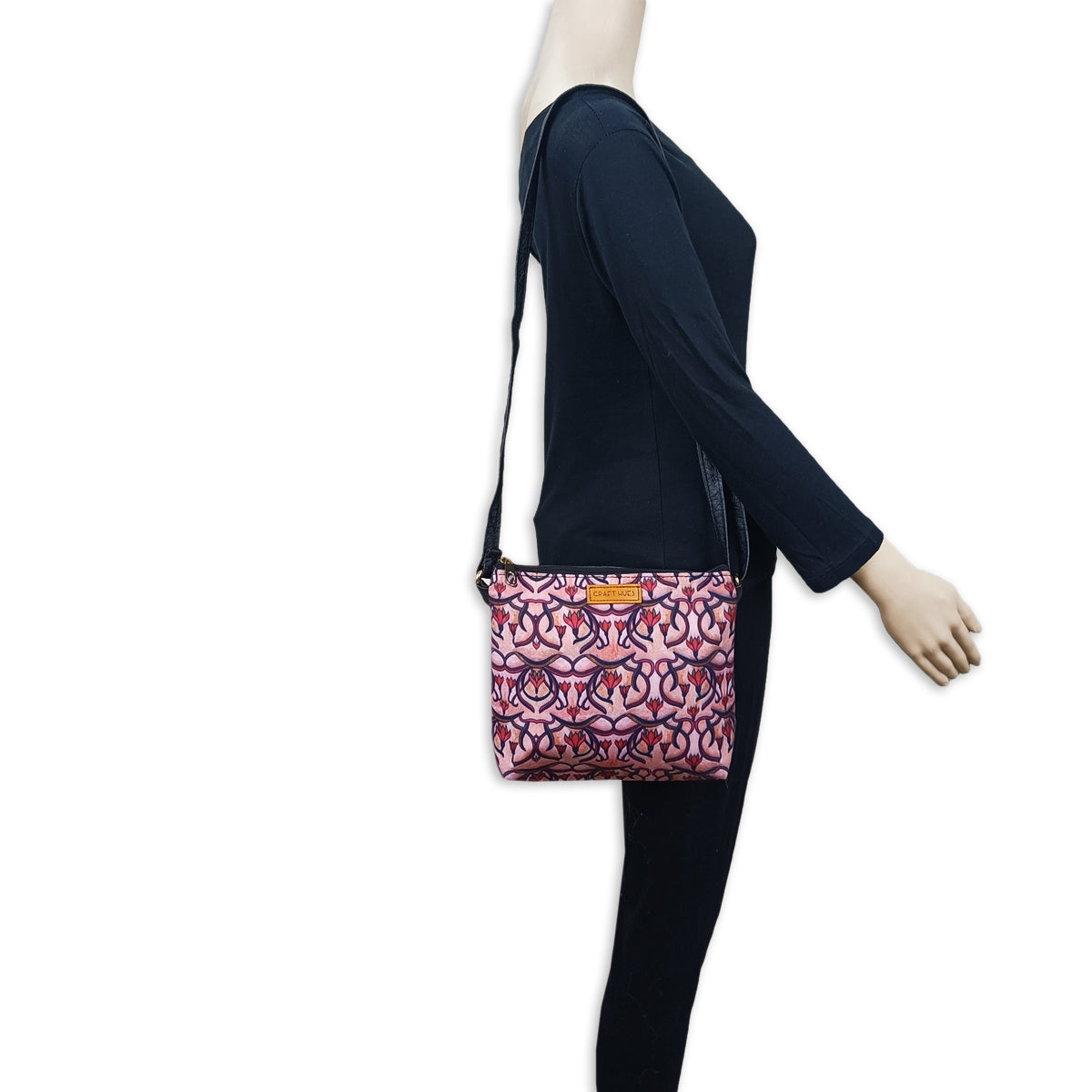 Red Tulip Nouveau Sling Bag