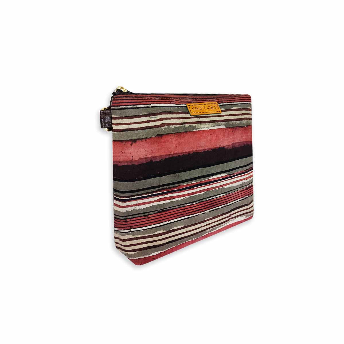 Block-Printed Rustic Road Sling Bag