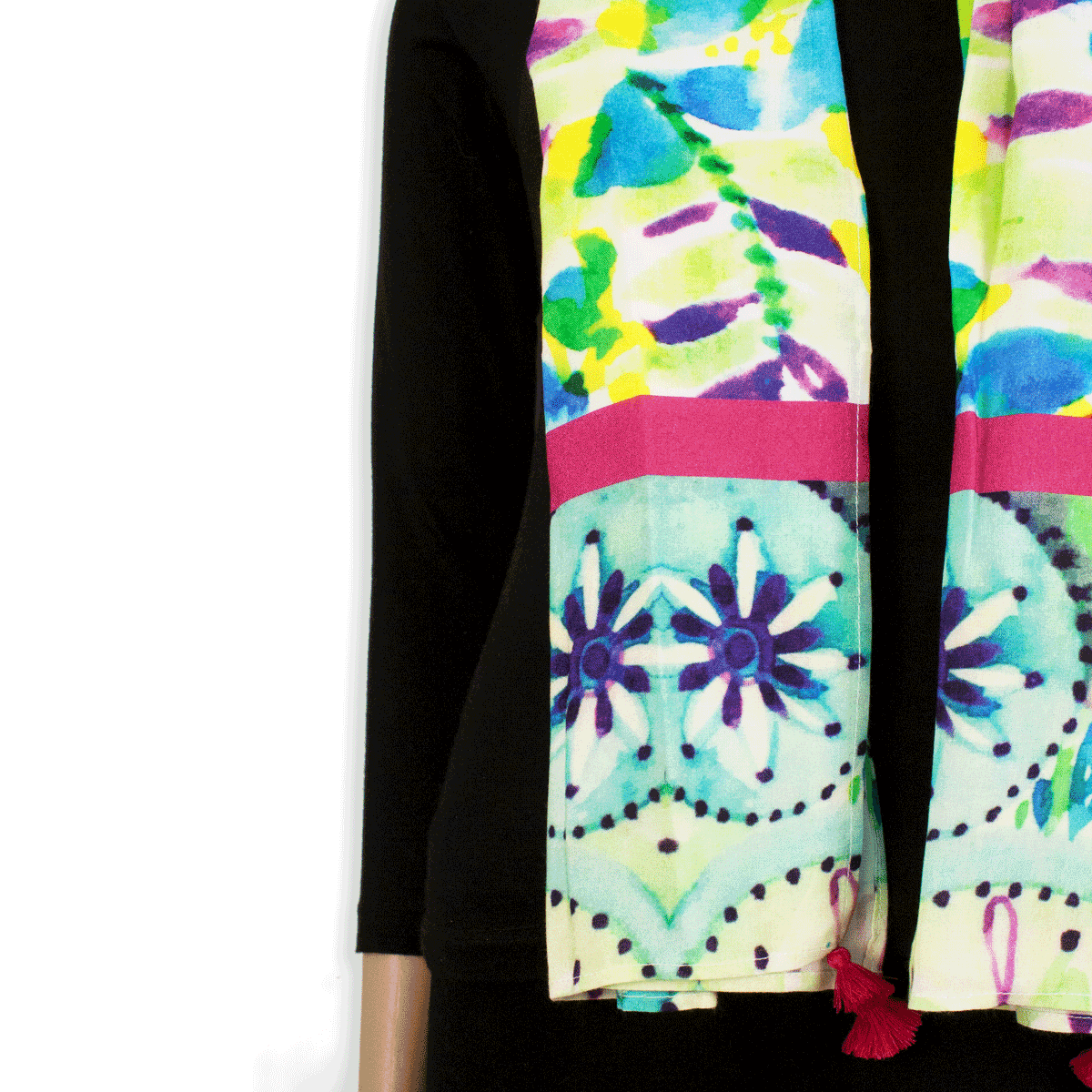 Summer Garden Printed Stole
