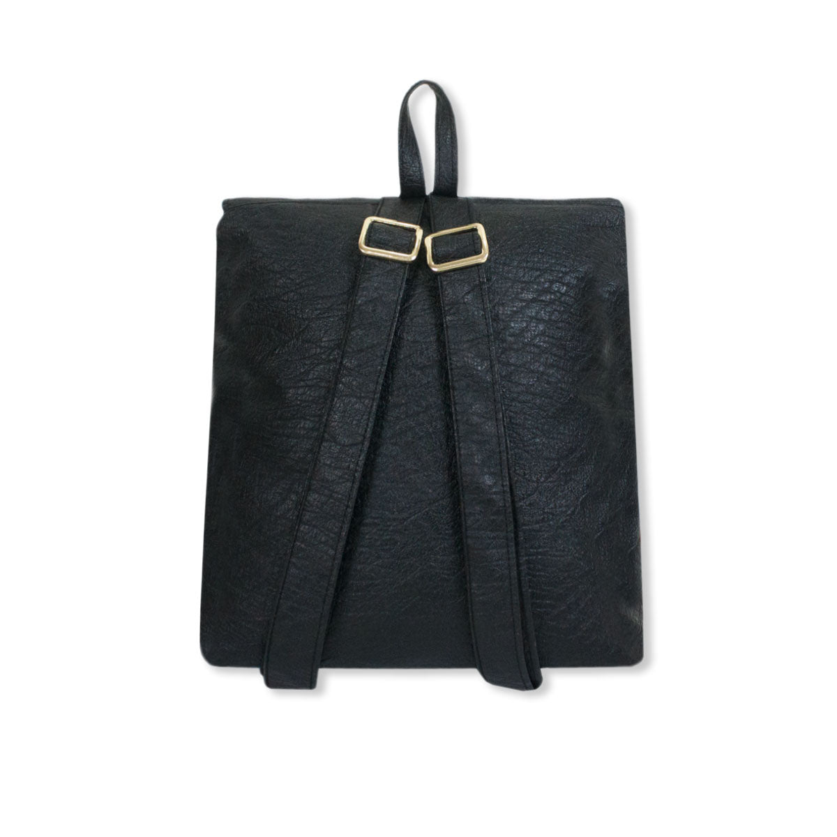 Triangles Block-printed Backpack
