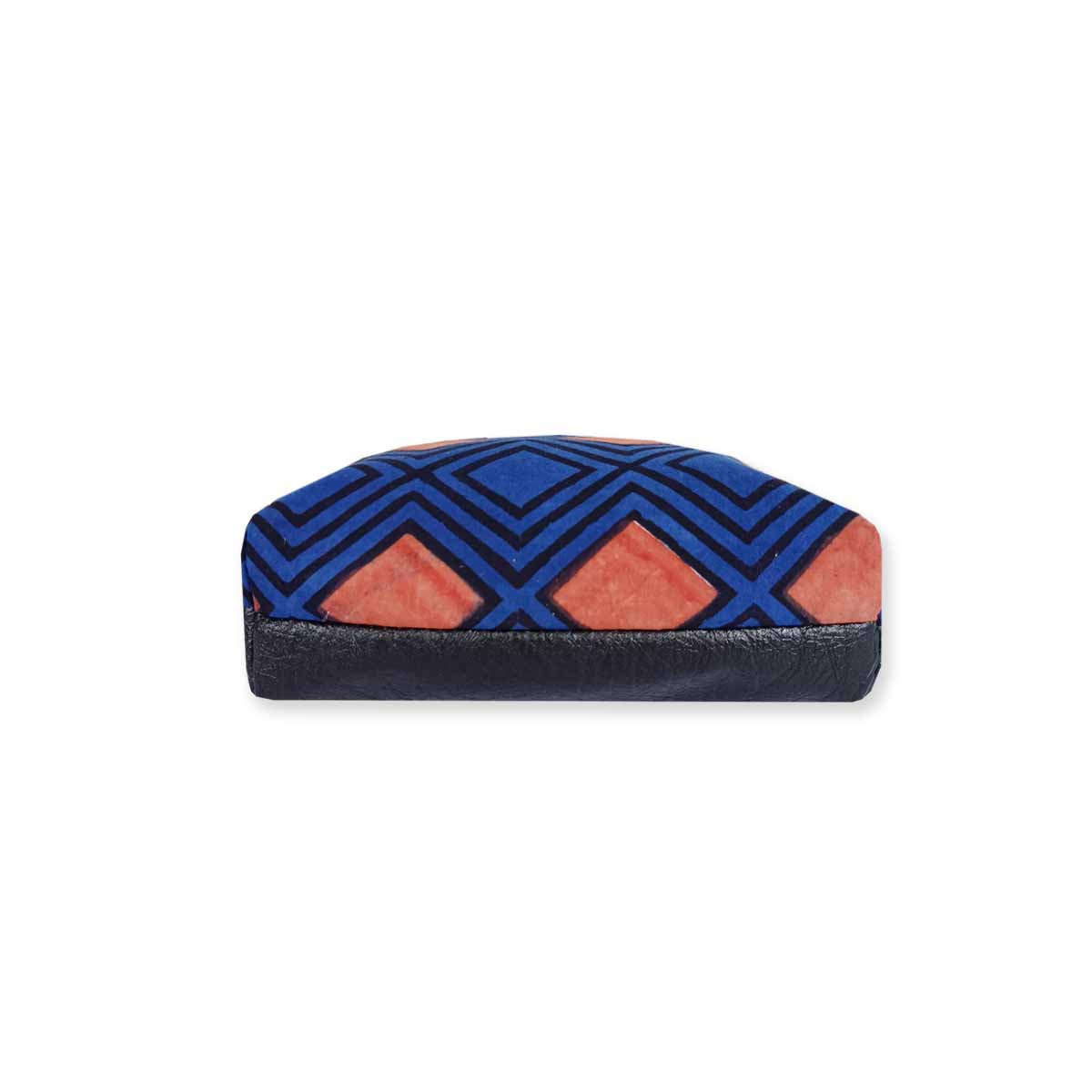 Block-Printed Triangles Sling Bag