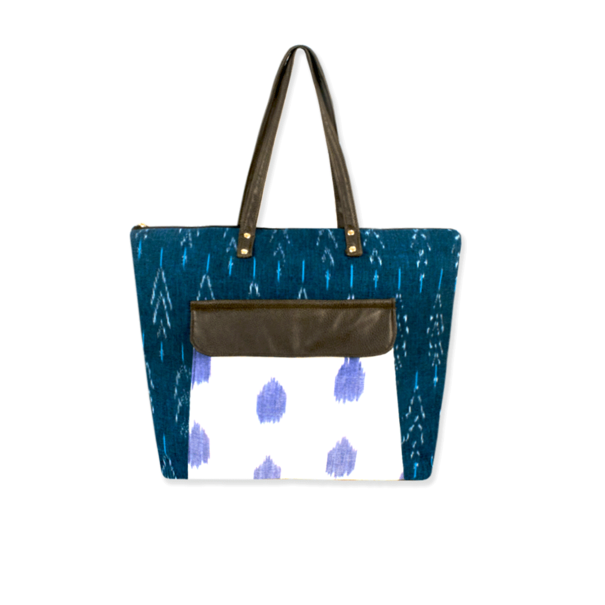 Timeless Teal Ikat Office Bag