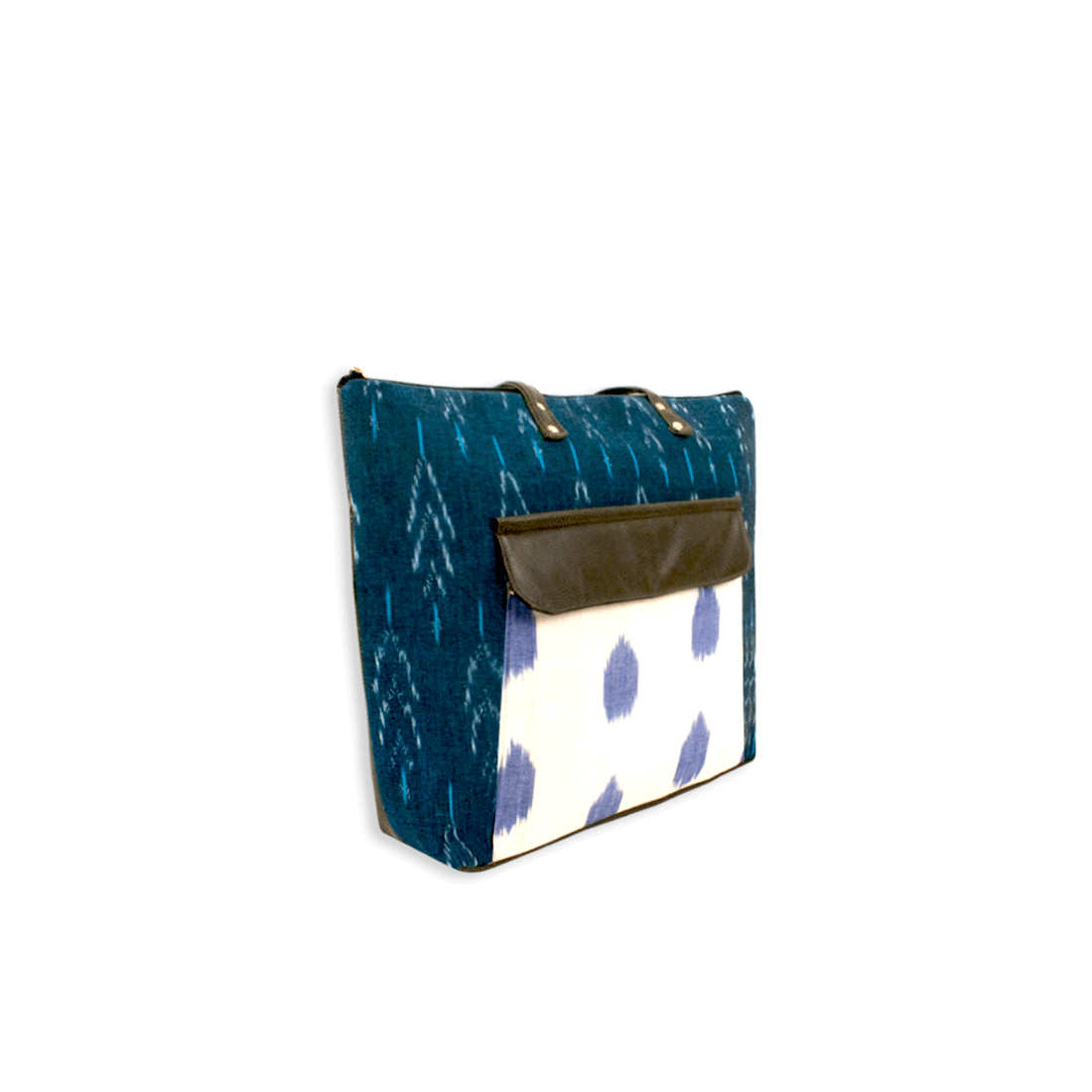 Timeless Teal Ikat Office Bag