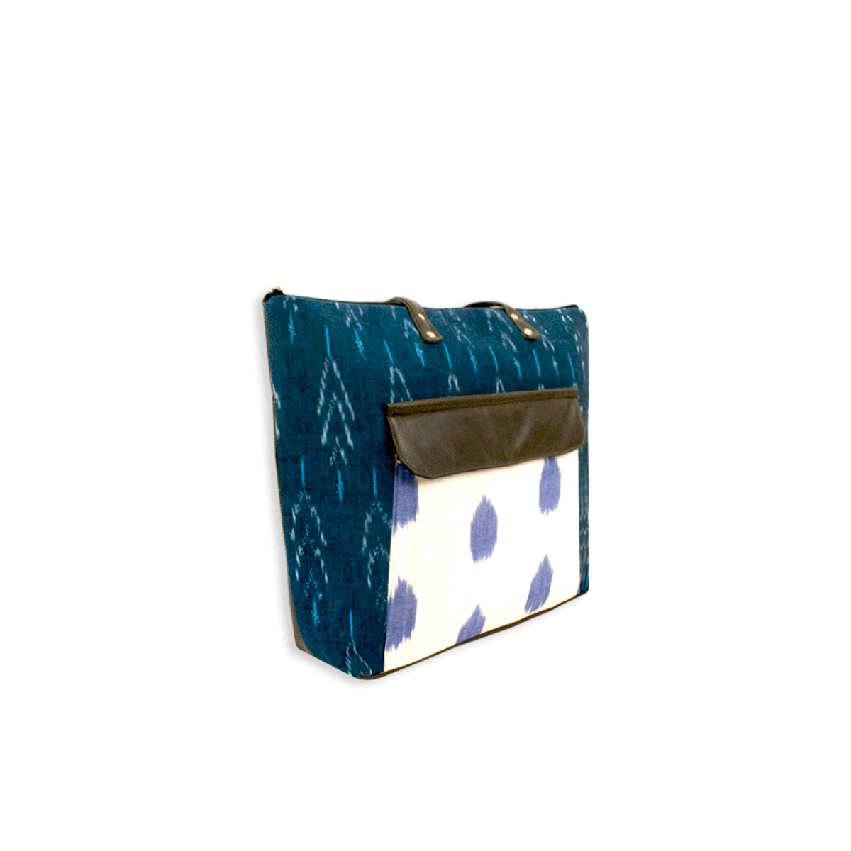 Timeless Teal Ikat Office Bag