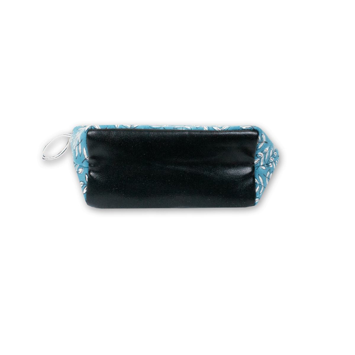 Blue Garden Block Printed Pouch