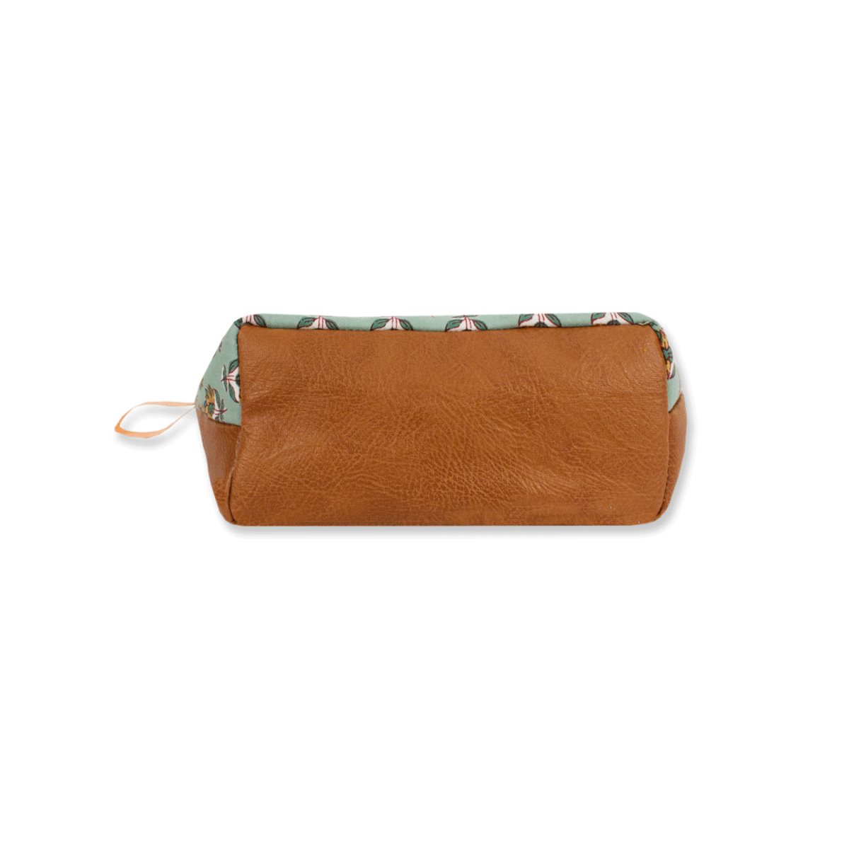 Yellow Buta Block Printed Pouch