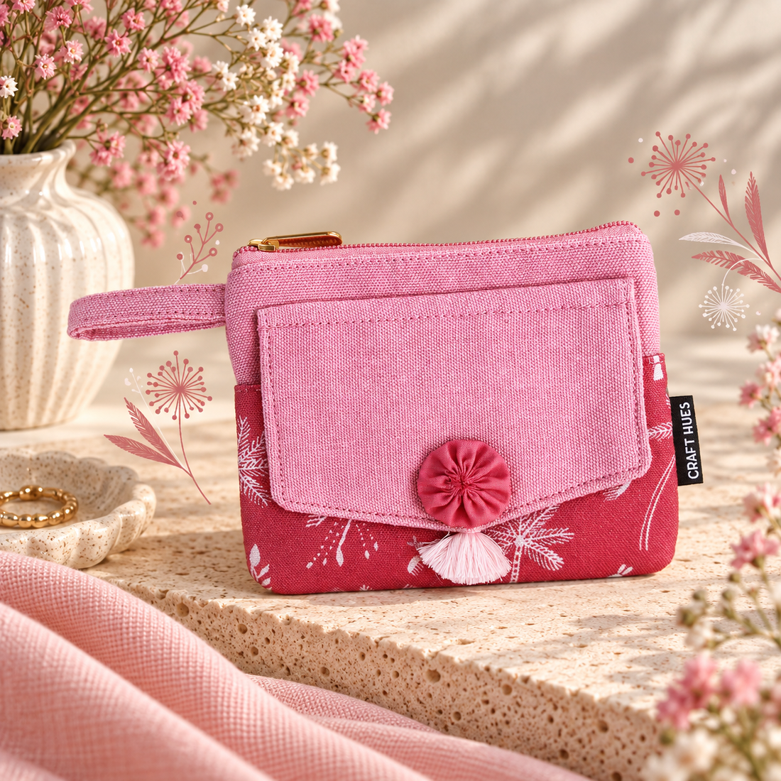 Front Flap Mini Wallet