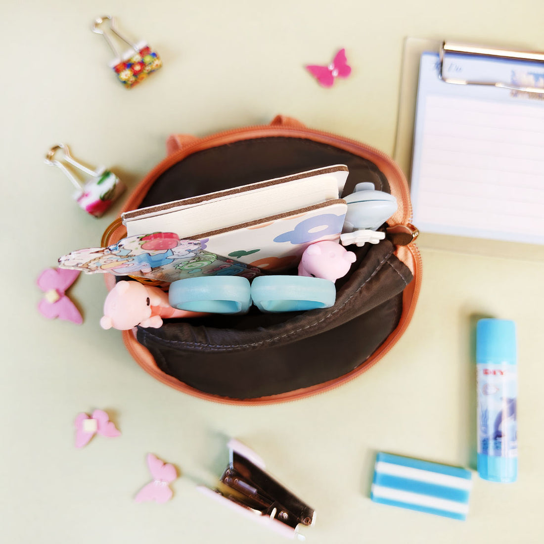 Peach Paradize Pencil Pouch Combo
