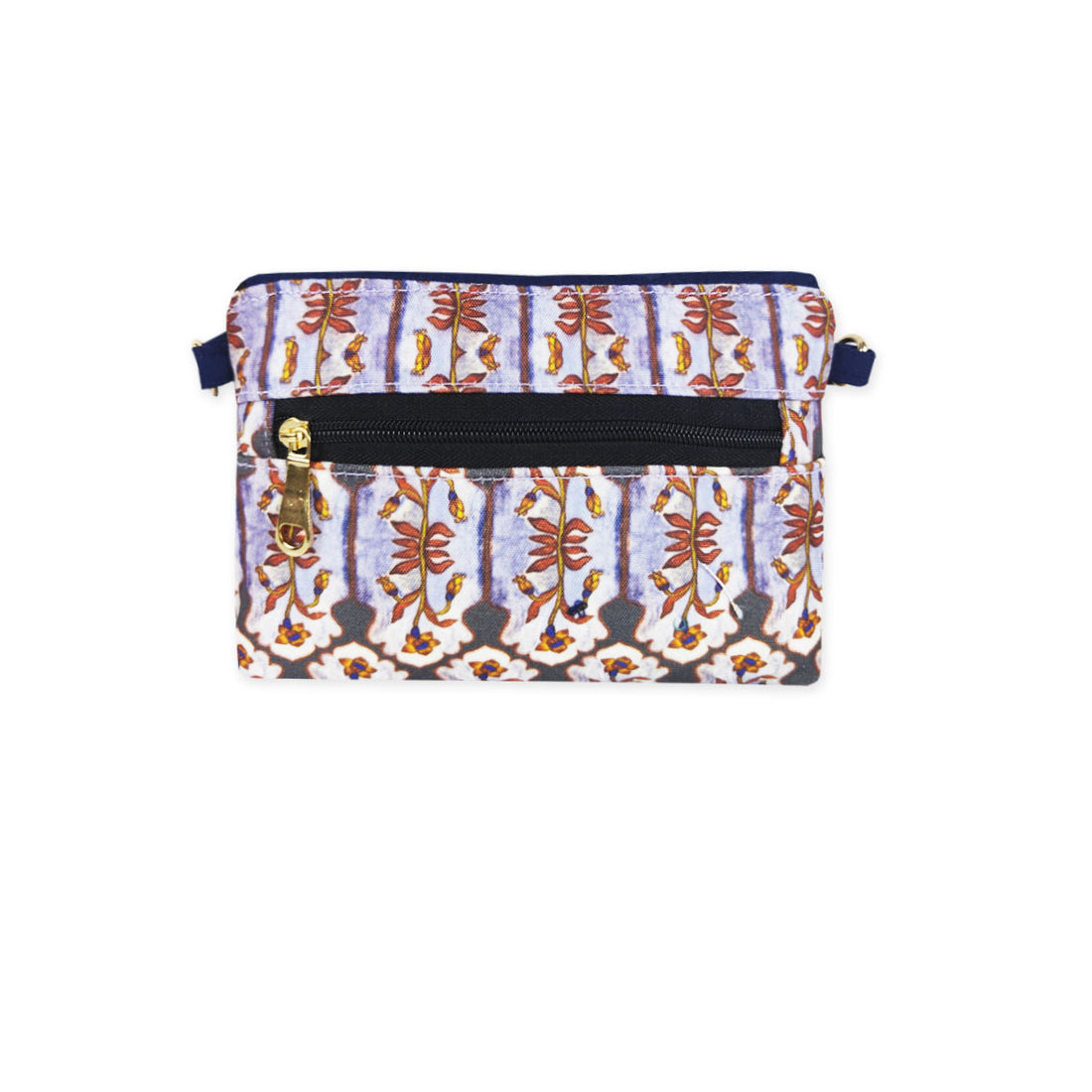 Big Flap Sling Bag- Purple Door