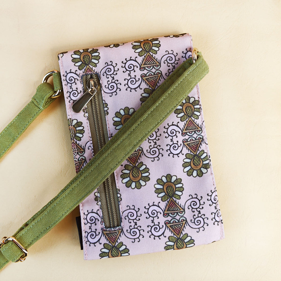 5 Pocket Sling-Olive Godna Art