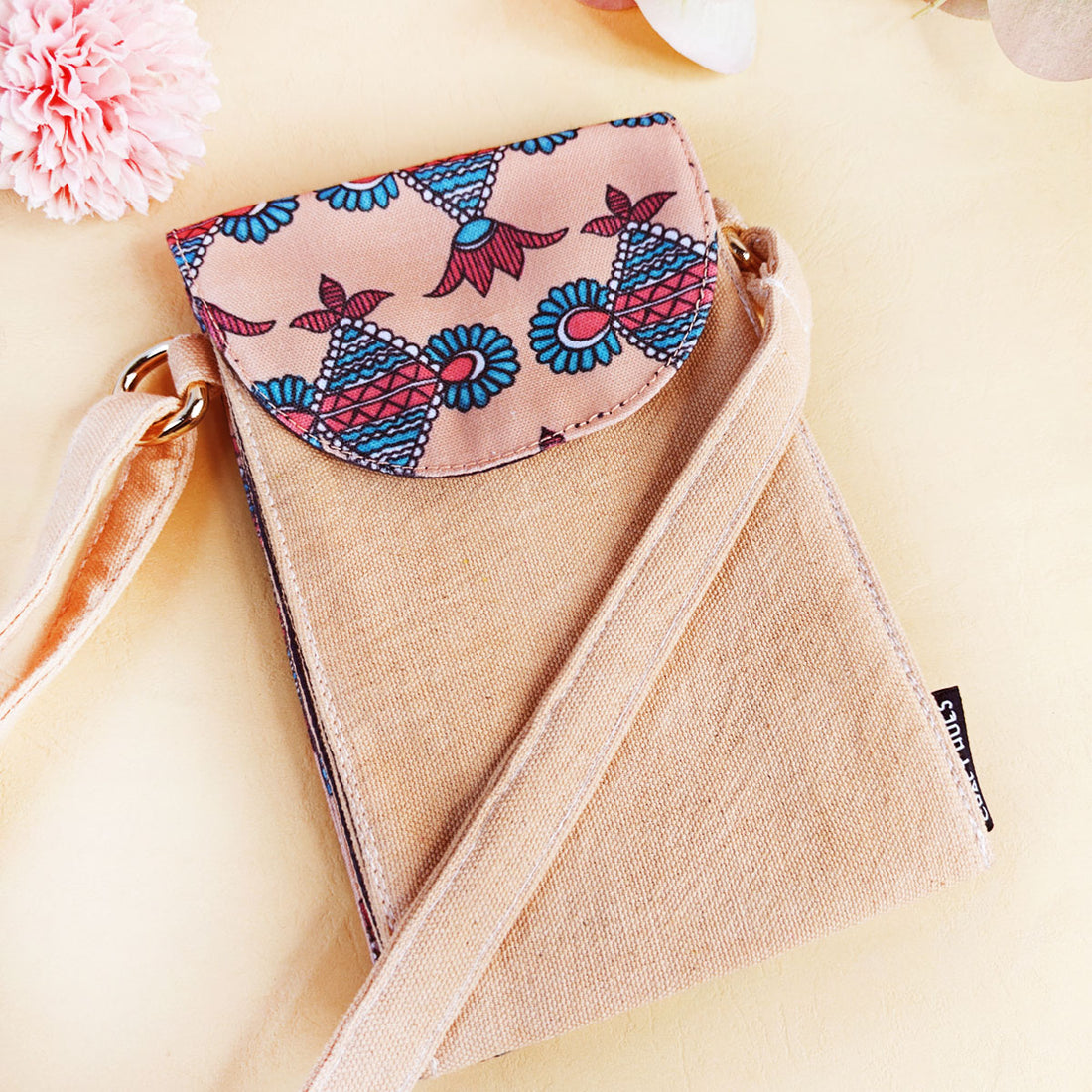5 Pocket Sling-Peach Kite Godna Art