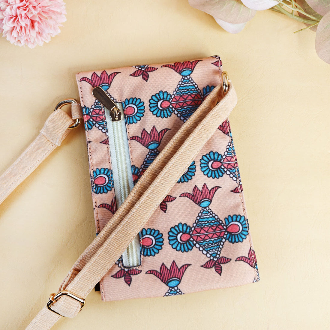 5 Pocket Sling-Peach Kite Godna Art