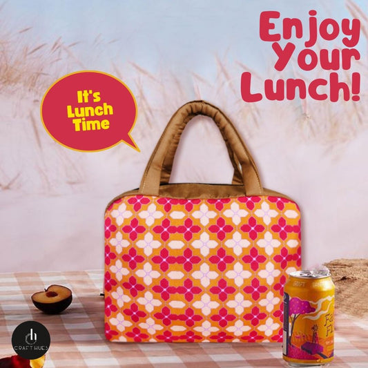 Four Petal Lunch Bag