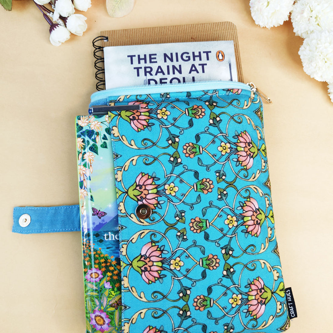 Book Cover-Aqua Blue Persian