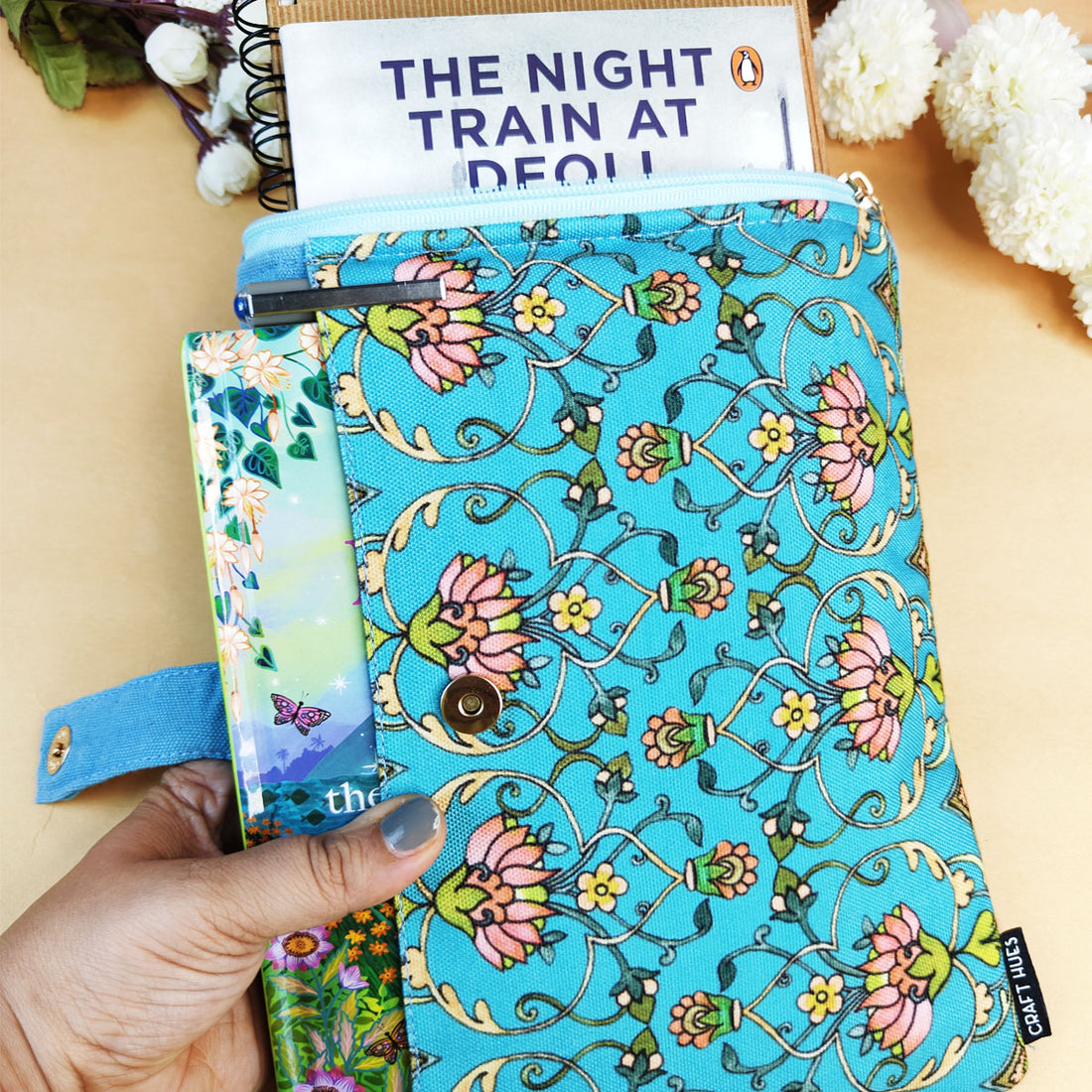 Book Cover-Aqua Blue Persian