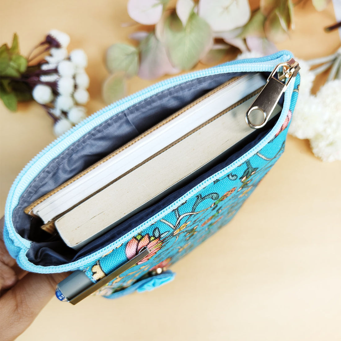 Book Cover-Aqua Blue Persian