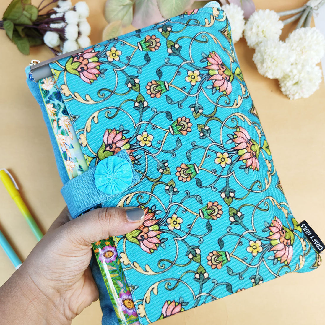 Book Cover-Aqua Blue Persian