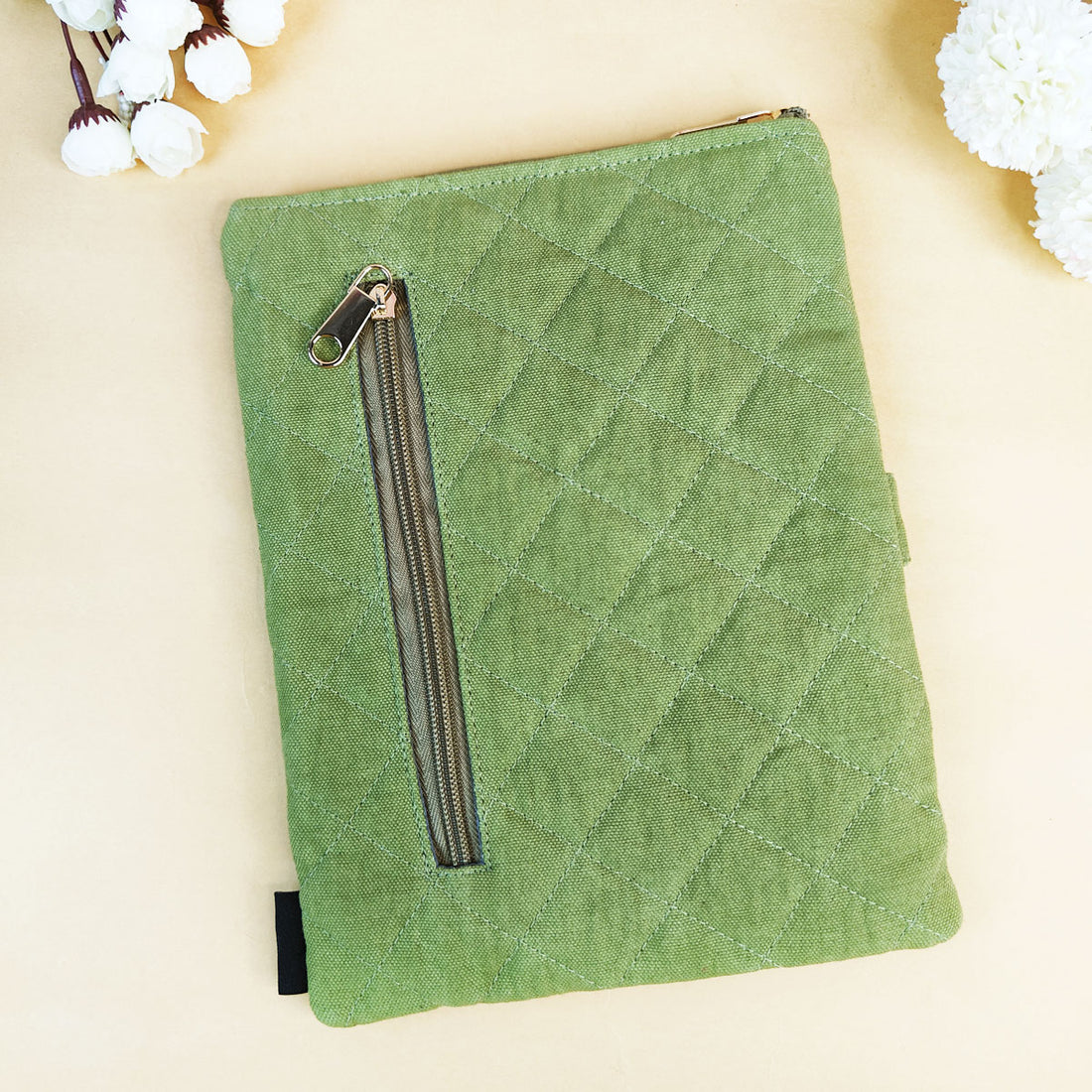 Book Cover-Green Purple Flower