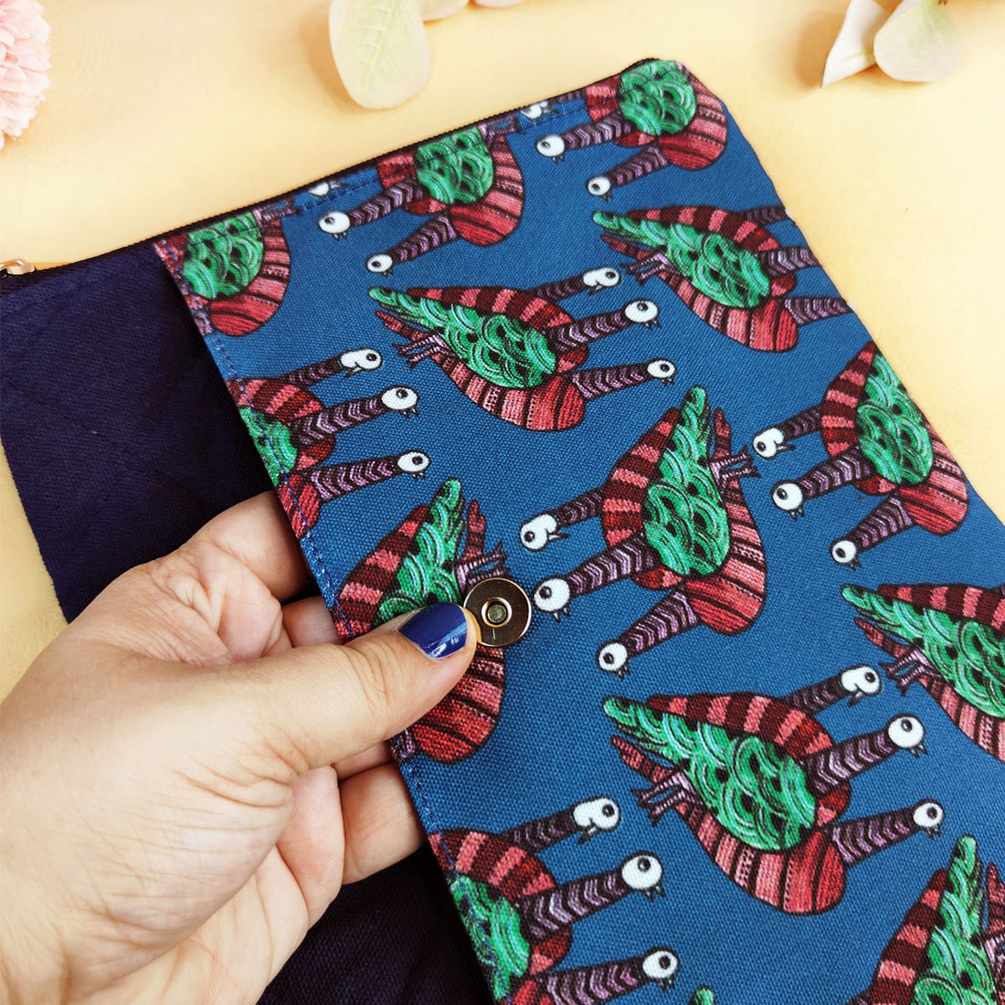 Book Cover- Gond Blue Bird