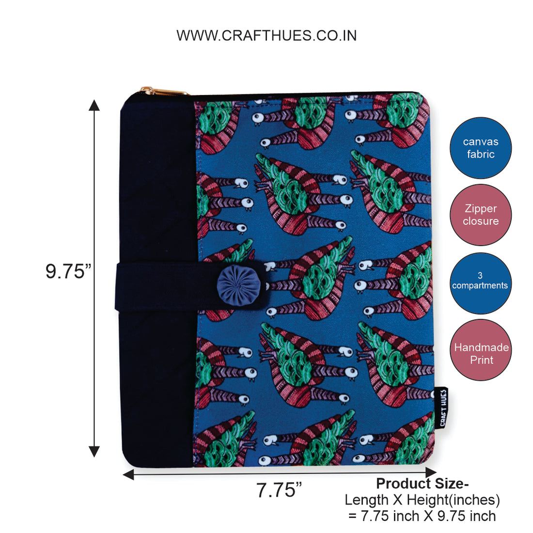 Book Cover- Gond Blue Bird
