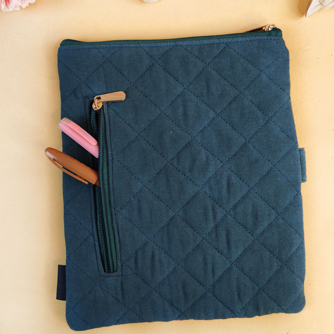 Book Cover- Gond Teal Turtle