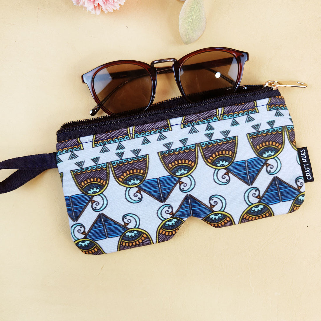EyewearSunglass Case-Blue Bird Godna