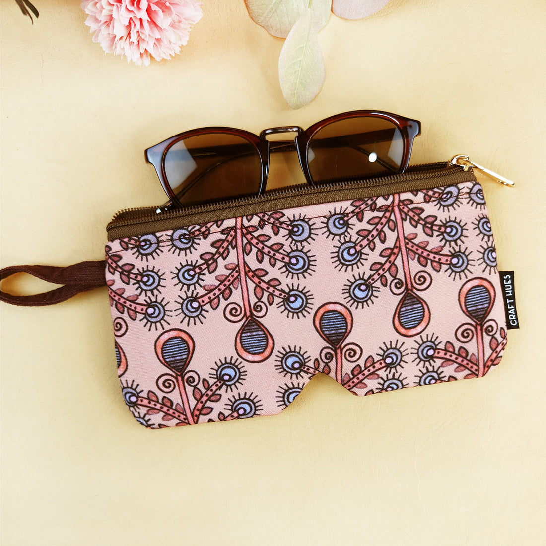 EyewearSunglass Case-Brown Tree Godna