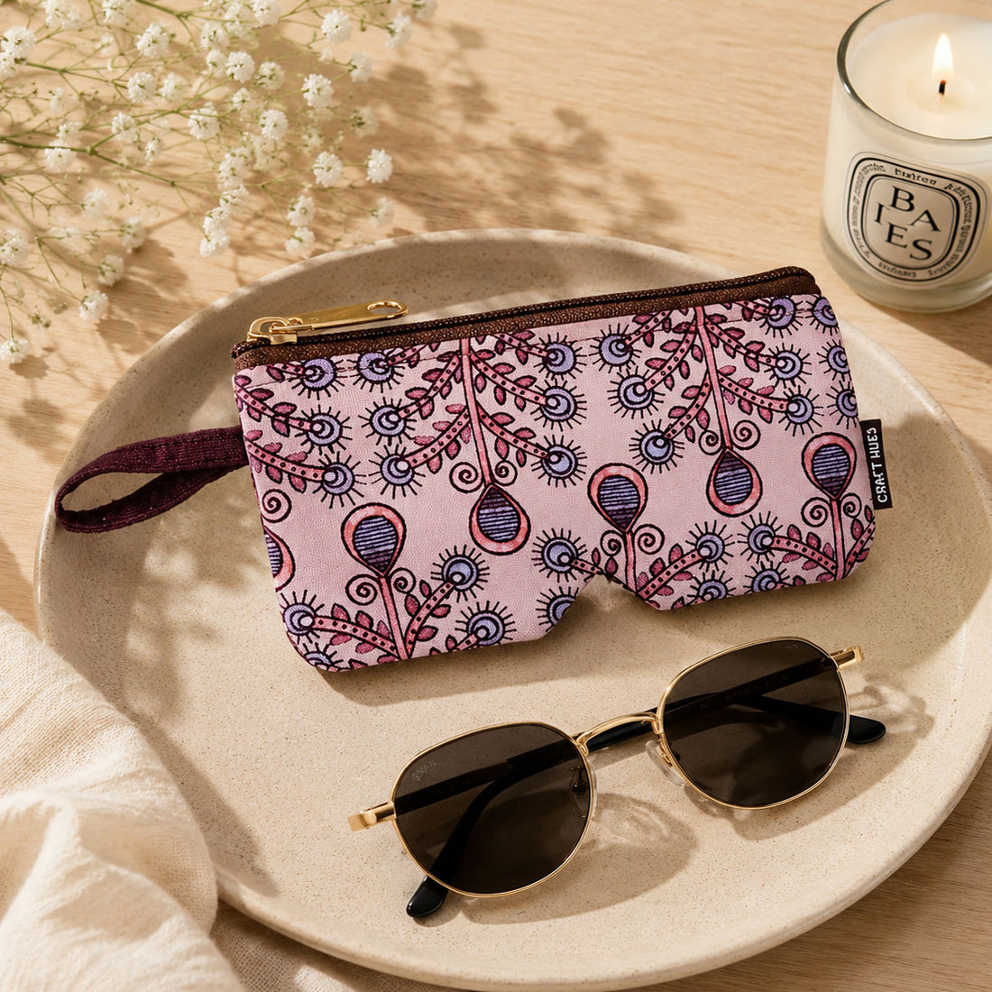 EyewearSunglass Case-Brown Tree Godna