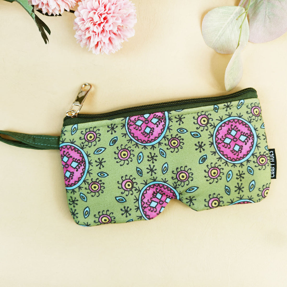 EyewearSunglass Case-Green Godna