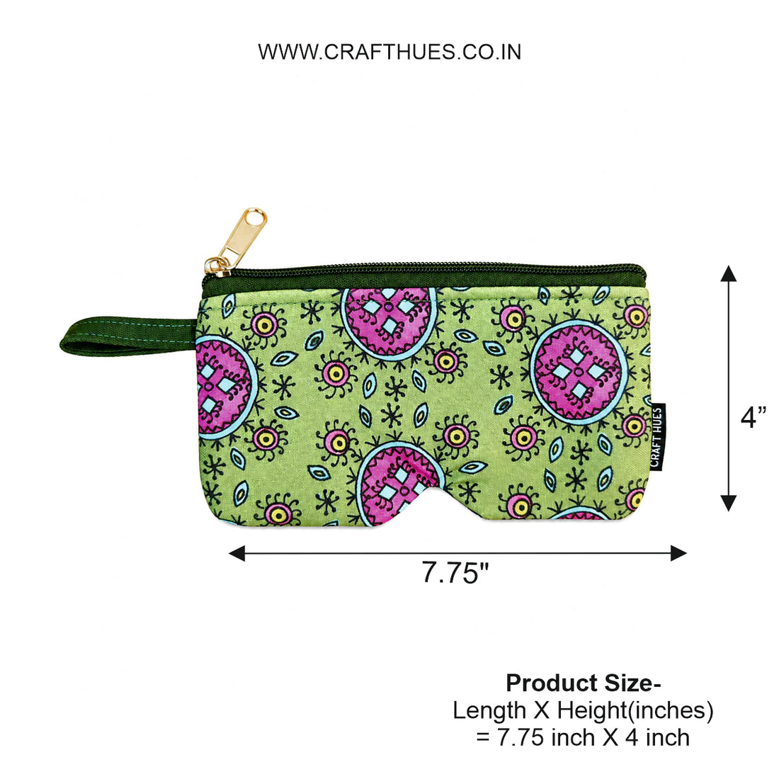 EyewearSunglass Case-Green Godna