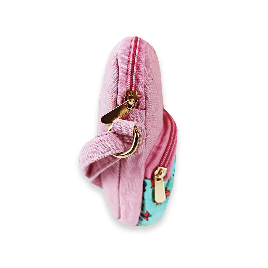 Front Pocket Sling- Red Teal Tile