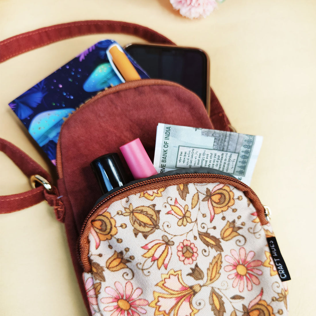 Front Pocket Sling- Orange Paradize