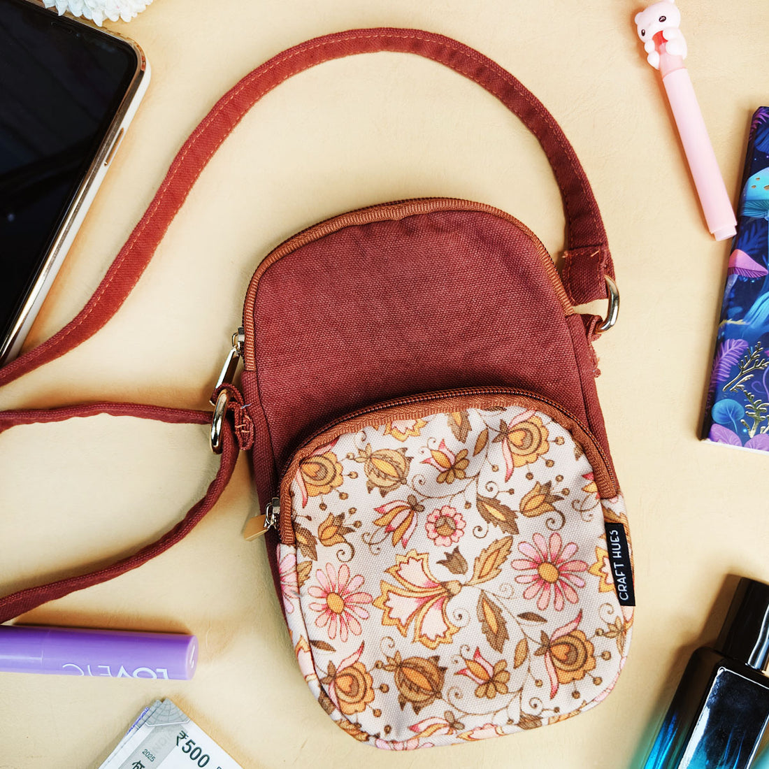 Front Pocket Sling- Orange Paradize