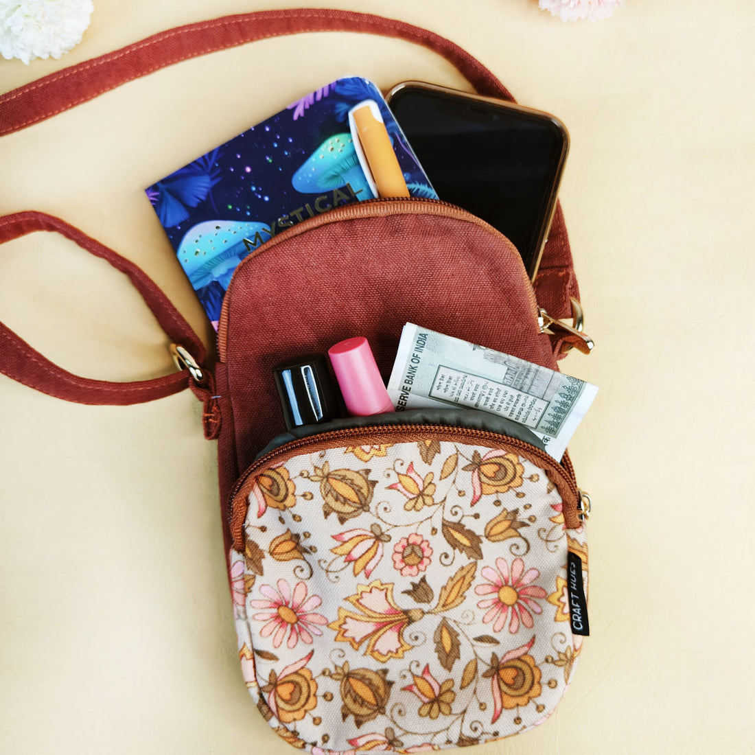 Front Pocket Sling- Orange Paradize