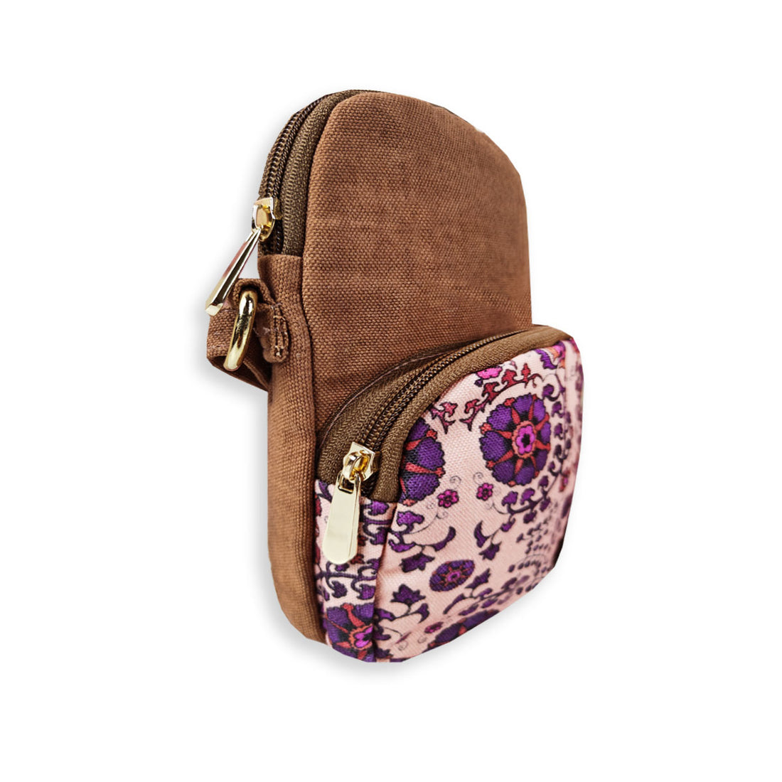 Front Pocket Sling-Purple Suzani