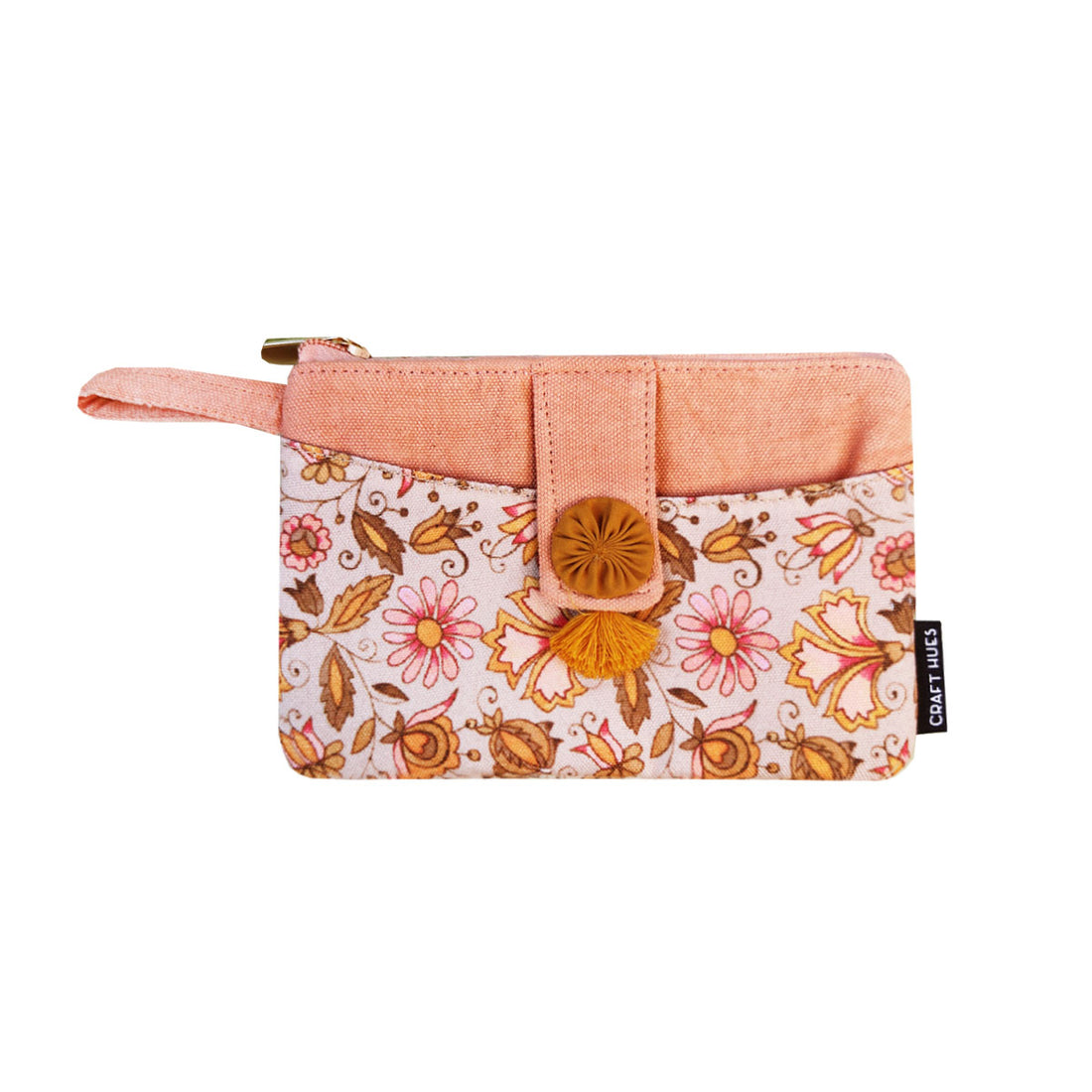 Long Mini Wallet- Orange Paradize