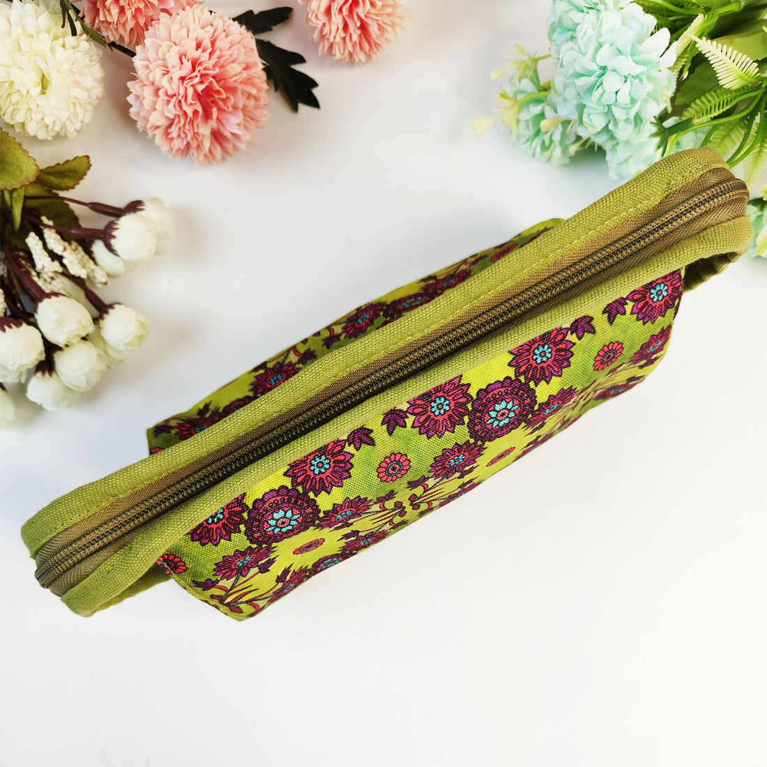 Multi-purpose Organizer- Green Flower