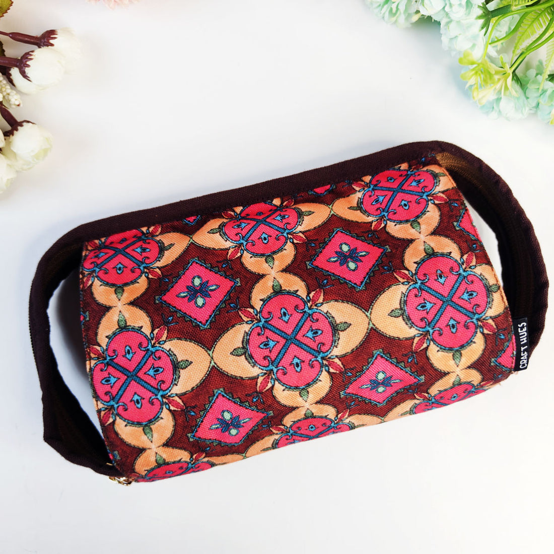 Multi-purpose Organizer- Maroon Tile