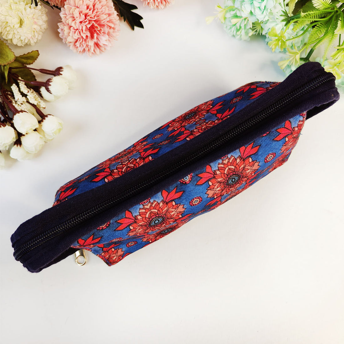 Multi-purpose Organizer- Blue flower Tile