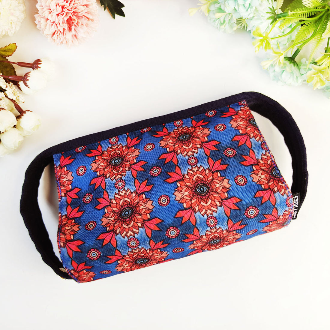 Multi-purpose Organizer- Blue flower Tile